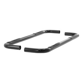 1973-1989 Chevy Suburban Aries 3" Round Semi-Gloss Black Steel Side Bars  - 204039