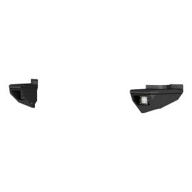 2007-2017 Jeep Wrangler Aries TrailChaser Rear Bumper Side Extensions with LED Lights Unlimited Sahara - 2081223