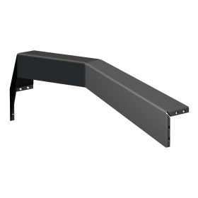 2005-2017 Jeep Wrangler Aries Black TrailCrusher Front Bumper Angular Brush Guard Unlimited Rubicon - 2156050