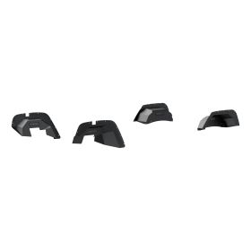 2007-2017 Jeep Wrangler Aries Inner Fender Liners - Front and Rear Unlimited Sahara - 2500450