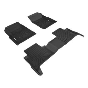 2015-2018 Chevy Colorado Aries Black StyleGuard XD Floor Liners Z71/Crew Cab Pickup - 2801209