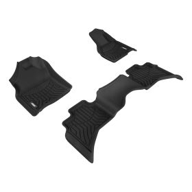 2009-2018 Dodge Ram 1500 Aries Black StyleGuard XD Floor Liners Sport/Extended Cab Pickup - 2801609