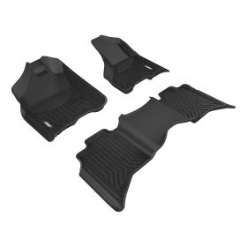 2009-2011 Dodge Ram 3500 Aries Black StyleGuard XD Floor Liners ST/Crew Cab Pickup - 2801809