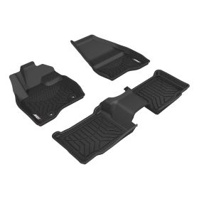 2011-2016 Ford Explorer Aries Black StyleGuard XD Floor Liners XLT/Bucket Seats Only - 2802609