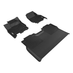 2015-2018 Ford F-150 Aries Black StyleGuard XD Floor Liners XLT/Crew Cab Pickup - 2803009