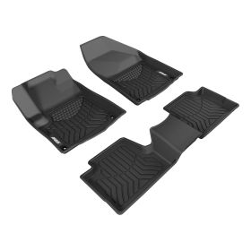 2014-2015 Jeep Cherokee Aries Black StyleGuard XD Floor Liners Latitude/Limited/Sport/Trailhawk - 2804509