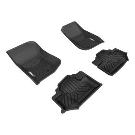 2014-2017 Jeep Wrangler Aries Black StyleGuard XD Floor Liners Unlimited Sport - 2804609