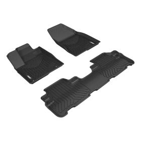 2014-2018 Toyota Highlander Aries Black StyleGuard XD Floor Liners Hybrid Limited - 2805709