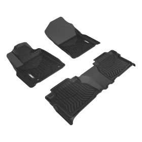 2007-2013 Toyota Tundra Aries Black StyleGuard XD Floor Liners Limited/Crew Cab Pickup - 2806009