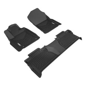 2014-2017 Toyota Tundra Aries Black StyleGuard XD Floor Liners SR5/Extended Crew Cab Pickup - 2807309