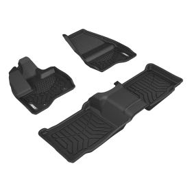2011-2014 Ford Explorer Aries Black StyleGuard XD Floor Liners XLT/Bench Seat Only - 2807509