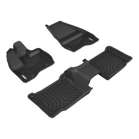 2011-2014 Ford Explorer Aries Black StyleGuard XD Floor Liners XLT/Bucket Seats Only - 2807609