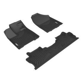 2017-2018 Honda Ridgeline Aries Black StyleGuard XD Floor Liners Black Edition - 2808309
