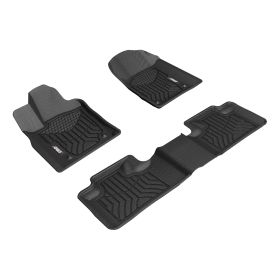 2012-2018 Dodge Durango Aries Black StyleGuard XD Floor Liners SXT/Second Bench Seat Without Center Console - 2808409
