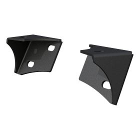 2007-2017 Jeep Wrangler Aries Black Windshield Light Brackets Unlimited Sahara - AR15800