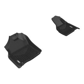 2012-2018 Dodge Ram 3500 Aries Black StyleGuard XD Floor Liners SLT/Standard Cab Pickup - DG01911809