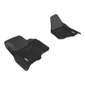 2011-2012 Ford F-450 Aries Black StyleGuard XD Floor Liners XLT/Crew Cab Pickup - FR07011809