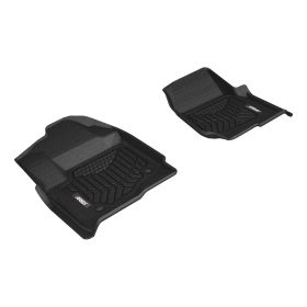 2017-2018 Ford F-350 Aries Black StyleGuard XD Floor Liners XLT/Crew Cab Pickup - FR10711809