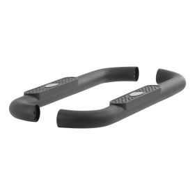 1999-2016 Ford F-350 Aries Black Pro Series 3" Round Side Bars REGULAR CAB - P203014