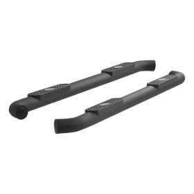 2009-2014 Ford F-150 Aries Black Pro Series 3" Round Side Bars SUPER CREW CAB - P203039