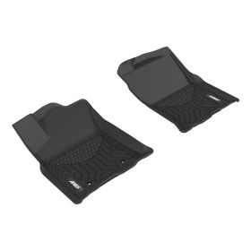2016-2018 Toyota Tacoma Aries Black StyleGuard XD Floor Liners TRD Sport/Extended Cab Pickup/Fits Automatic Transmission/Rear Center Without Cup Holders - TY19211809