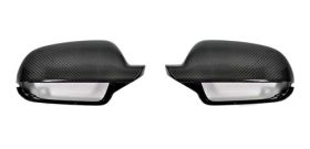 2016-2017 Audi A4 & S4 B9 Carbon Fiber Replacement Mirror Covers - ATK-AU-0011