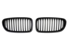 2011-2016 BMW 5-Series F11 Wagon Replacement Stealth Black Front Grille - BM-006