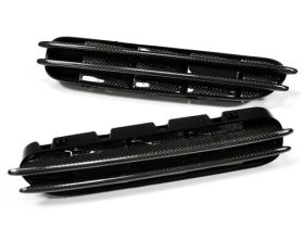 2004-2010 BMW 5-Series E60 Sedan & M5 Replacement Carbon Fiber Fender Gills - BM