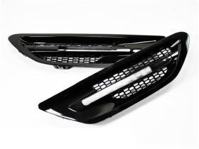 2011-2016 BMW F10 M5 Replacement Glazing Black Fender Vents - B