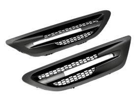 2011-2016 BMW F10 M5 Replacement Stealth Black Fender Vents - B