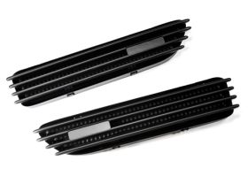 2001-2006 BMW M3 E46 Coupe & Cabrio Replacement Stealth Black Fender Gills - BM-