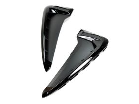 2014-2016 BMW X5 F15 & X5M Replacement Glazing Black Fender Trims - BM-0078-GB