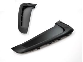 2015-2016 BMW X6 F16 & X6M Replacement Stealth Black Fender Trims - BM-0079-MB