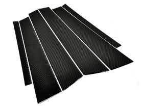 1992-1998 BMW 3-Series E36 2DR Coupe Carbon Fiber B-Pillar Covers - BM-0120