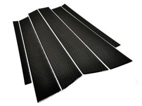 2012-2017 BMW 3-Series F30 Sedan Carbon Fiber C+B Pillar Covers - ATK-BM-0123