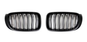 2015-2017 BMW X3 F25 LCI ABS Plastic Front Grille Matte Black - ATK-BM-0171-SB
