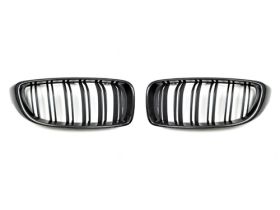 2014-2016 BMW 4-Series F32 Coupe Replacement Carbon Fiber Front Grille - BM-0175