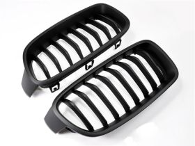 2012-2016 BMW 3-Series F30 Sedan Replacement Stealth Black Front Grille - BM-017