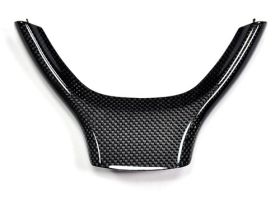 2009-2016 BMW 5-Series Gran Turismo GT F07 Carbon Fiber Steering Wheel Trim - BM
