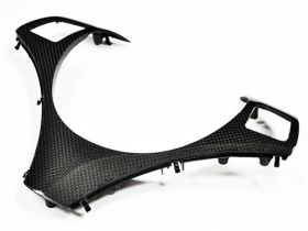 2006-2012 BMW 3-Series E90 Sedan Carbon Fiber Steering Wheel Trim - BM-0185
