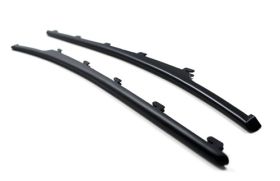 2004-2010 BMW 6-Series E63 Coupe & M6 Replacement Stealth Black Fender Slats - B