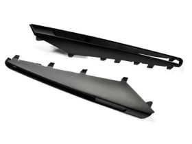 2006-2012 BMW  M3 E90 Sedan Replacement Stealth Black Fender Gills - B