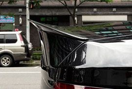 2008-2012 BMW 1-Series E82 Coupe Vacuumed Carbon Fiber Performante Trunk Spoiler