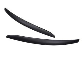 2007-2010 BMW 3-Series E92/E93 Stealth Black Headlight Covers/Eyelids - BM-0236-