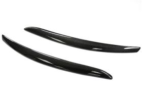 2007-2010 BMW 3-Series E92 2DR Coupe Carbon Fiber Headlight Covers/Eyelids - BM-