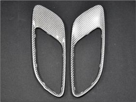 2007-2013 BMW M3 E90/E92/E93 Silver Carbon Fiber Hood Vents - BM-0238-SF