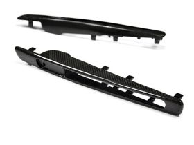 2009-2014 BMW X6M E71 Replacement Carbon Fiber Fender Gills - BM-0288-CF