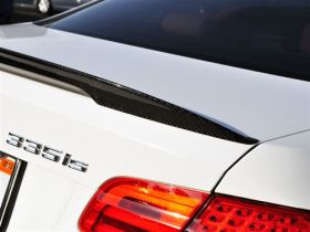 2007-2012 BMW 3-Series E92 Coupe Vacuumed Carbon Fiber Performante Trunk Spoiler