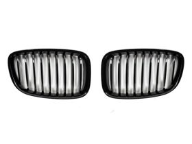 2009-2016 BMW 5-Series Gran Turismo GT Replacement Glazing Black Front Grille - 