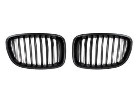 2009-2015 BMW 5-Series Gran Turismo GT Replacement Stealth Black Front Grille - 